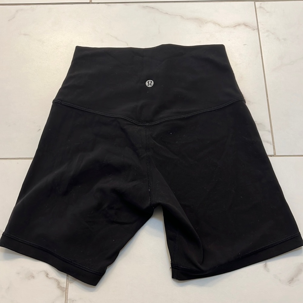 lululemon bicker shorts, size 4